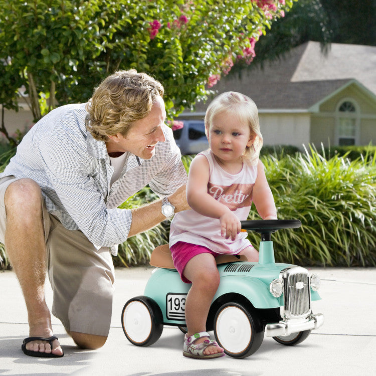 Coast Toy Car - Sichere Lenkung - PP - Max. 25Kg - 58 x 27 x 34 cm - Grün