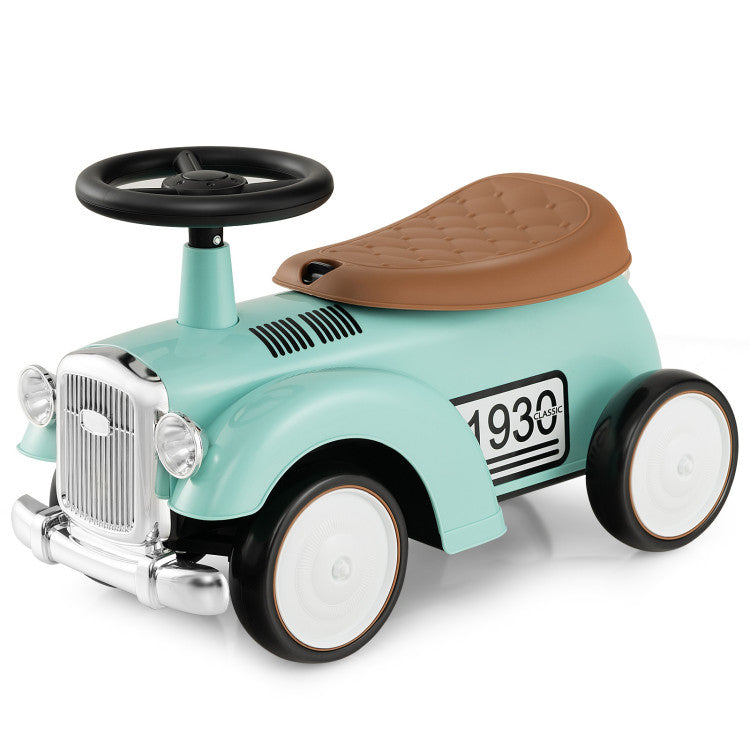 Coast Toy Car - Sichere Lenkung - PP - Max. 25Kg - 58 x 27 x 34 cm - Grün