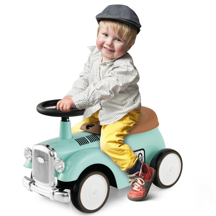 Coast Toy Car - Sichere Lenkung - PP - Max. 25Kg - 58 x 27 x 34 cm - Grün