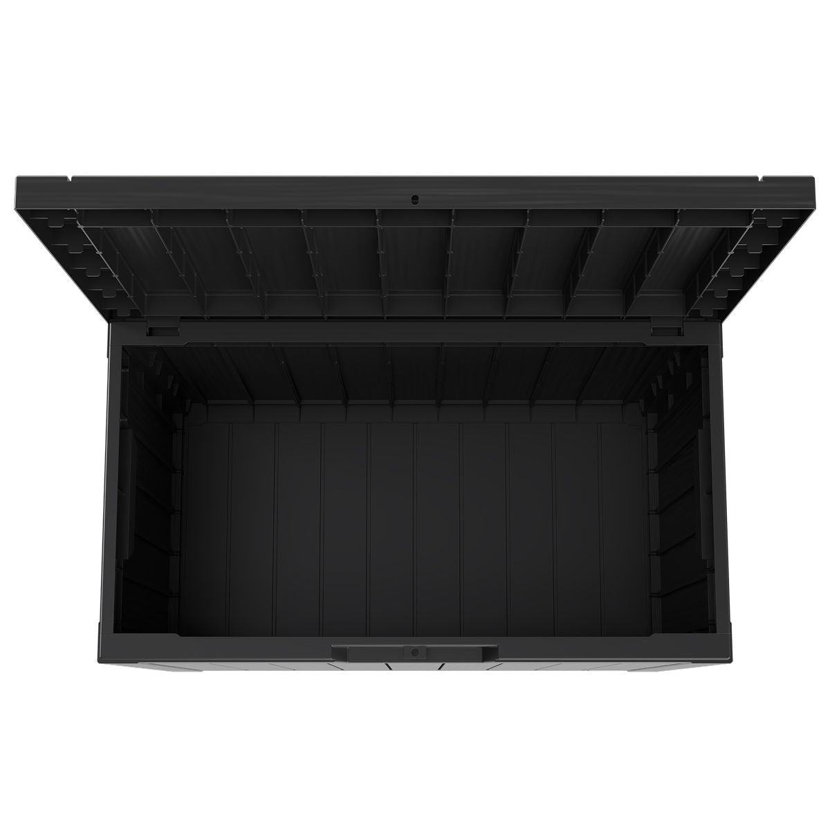LifeGoods Kissenbox - XS - Kunststoff - 170L - Schwarz