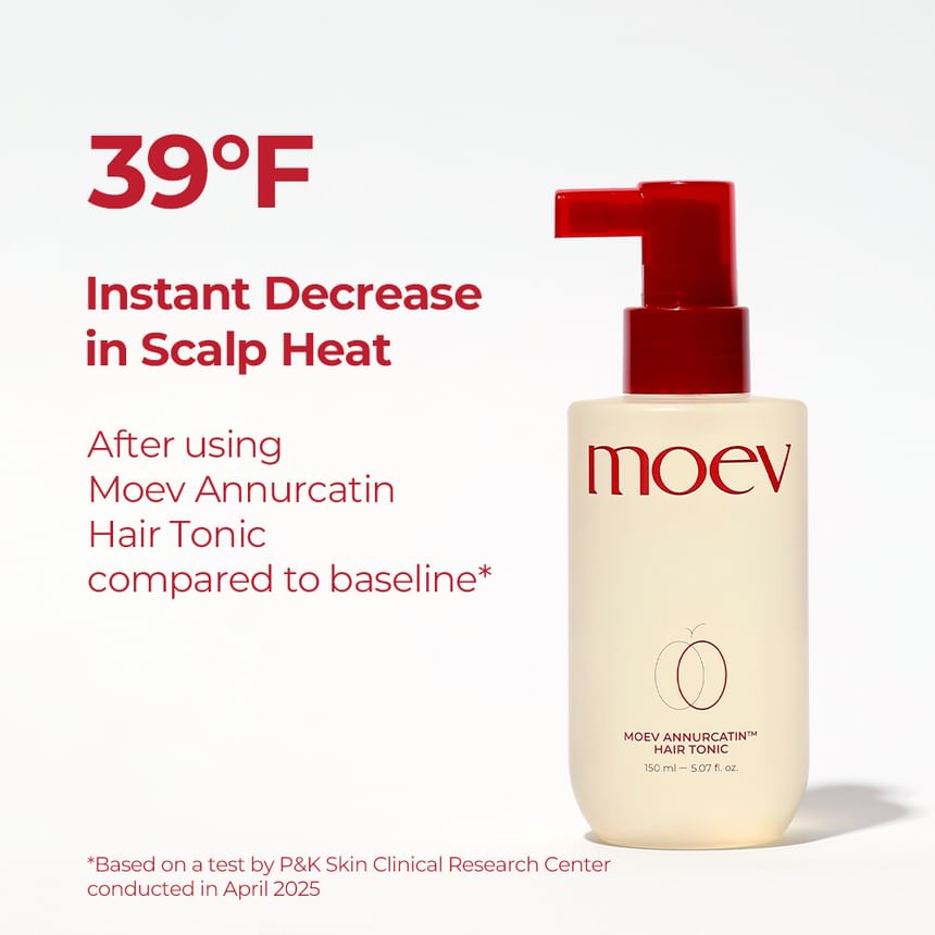 MOEV Annurcatin Hair Tonic 150ml - Spendet Feuchtigkeit & stärkt das Haar - frischer Apfelduft