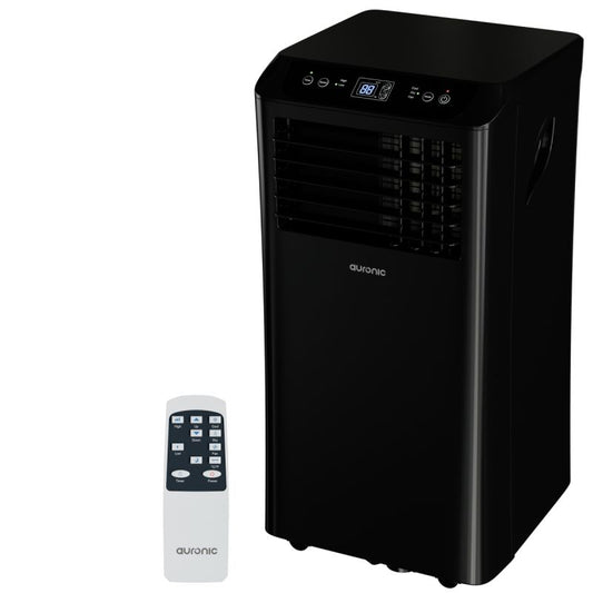 Auronic Mobile Air Conditioner - 10000 BTU  - 70x35x34.8 cm - Kühlen, Lüften und Entfeuchten - Schwarz
