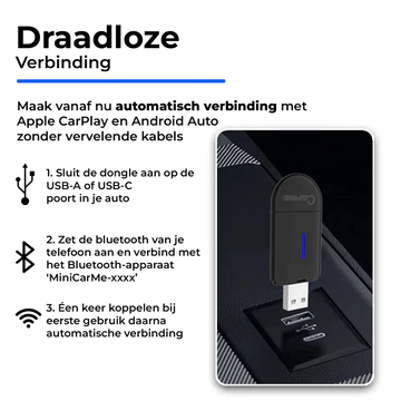 Carme Mini 2-in-1 Auto-Dongle für iPhone & Android