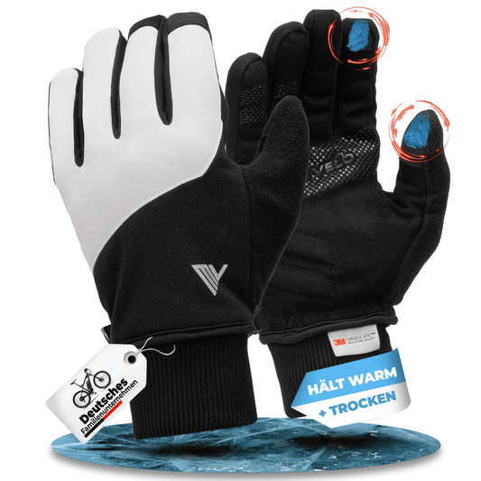 MIVELO THERMO-FIT Winterhandschuhe - Thermofleece & 3M Thinsulate - Unisex - Größe S