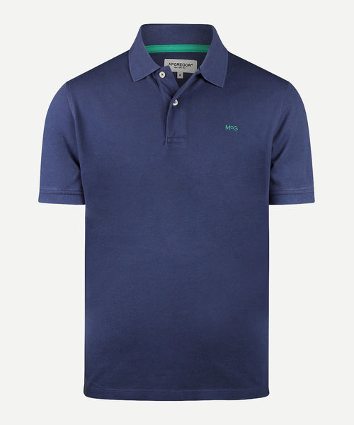 McGregor Klassisches Polohemd Männer - Vintage Blau - XL
