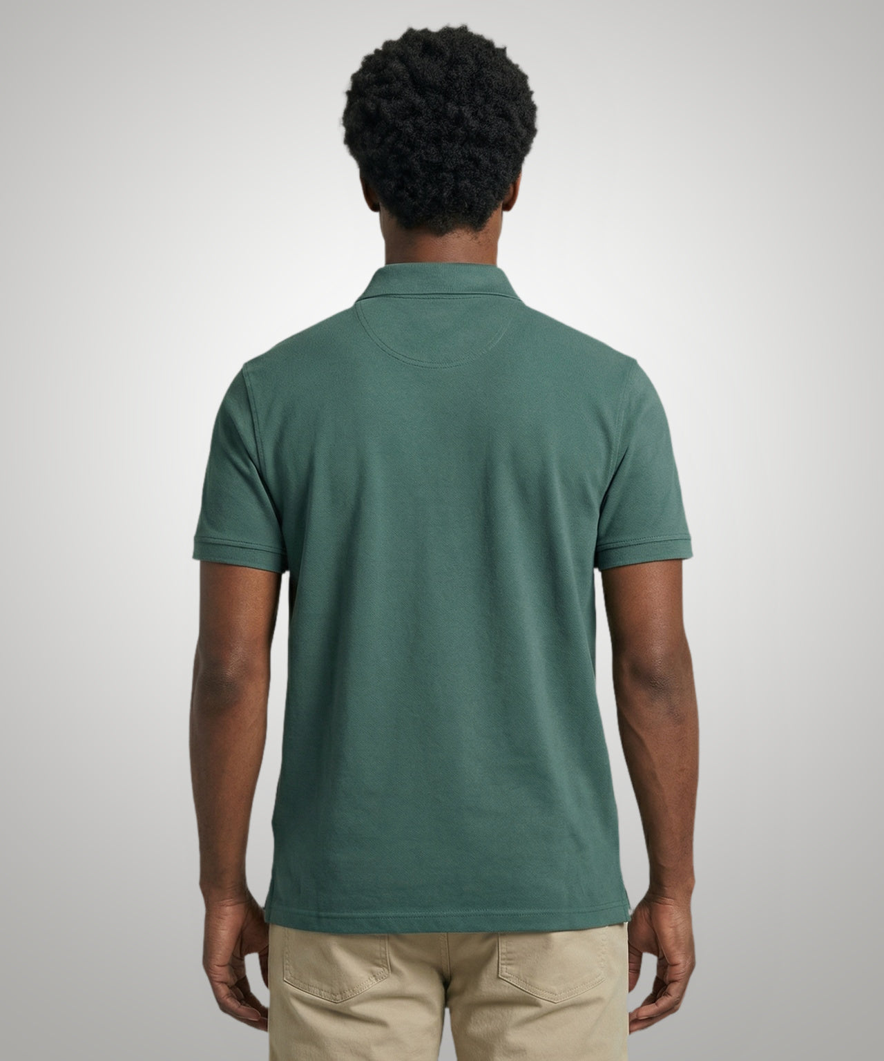 McGregor Klassisches Poloshirt für Herren – Dunkelgrün – XXL