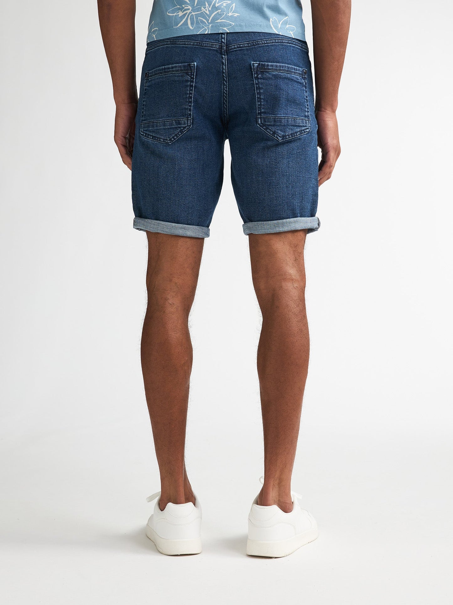 Petrol Industries Denim Shorts Männer dunkel verblasst M 1060-SHO175-5803-M