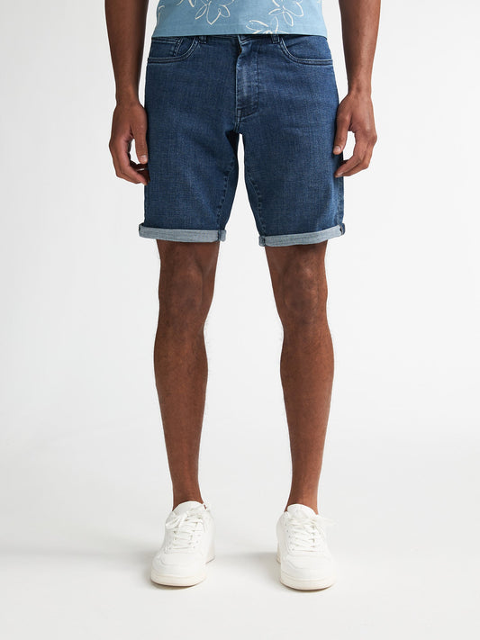 Petrol Industries Denim Shorts Männer dunkel verblasst M 1060-SHO175-5803-M