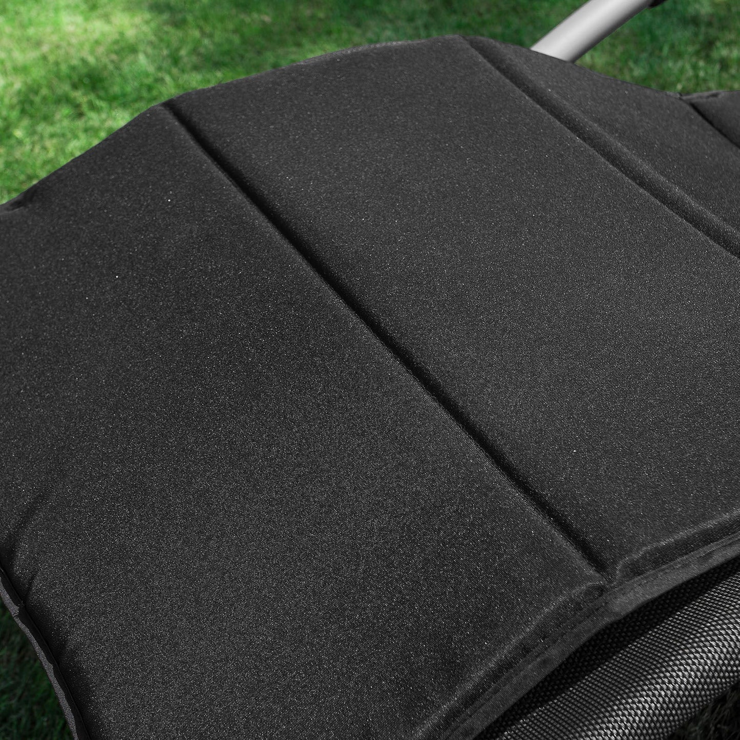 Sobuy Schaukelstuhl OGS28 - ergonomische Liege - 143×57×85 cm - schwarz