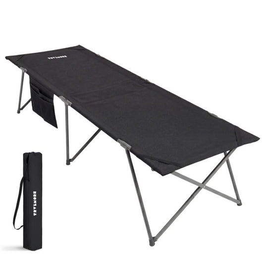 Trvlmore Feldbett - 213 x 79 x 50 cm - extra groß - faltbar - Campingbett