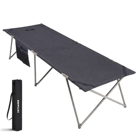 Trvlmore Feldbett - 213 x 79 x 50 cm - extra groß - faltbar - Campingbett