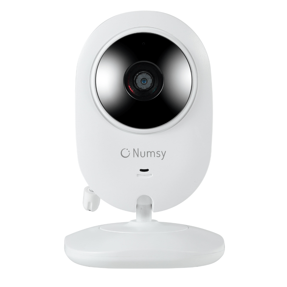 Numsy Baby Monitor Kamera für Elterneinheit - HD Nachtsicht - Temperatursensor - 20-Stunden-Akku - Erweiterbar auf bis zu 4 Kameras