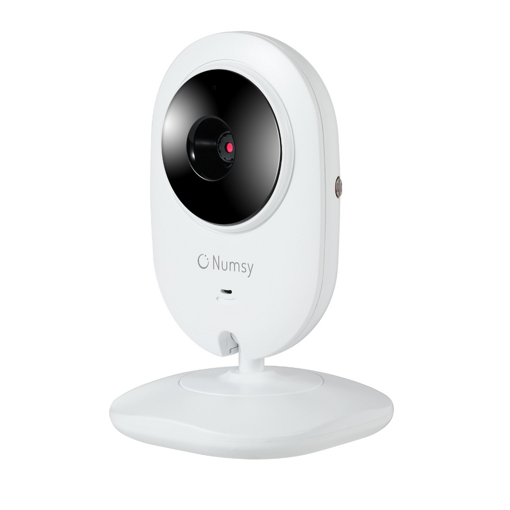 Numsy Baby Monitor Kamera für Elterneinheit - HD Nachtsicht - Temperatursensor - 20-Stunden-Akku - Erweiterbar auf bis zu 4 Kameras
