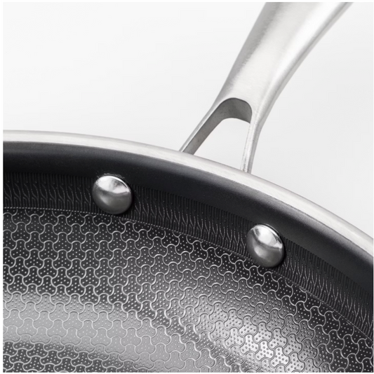 Thermos Thermoclad Wokpfanne- 30 cm - PFAS-frei - Gleichmäßige Wärmeverteilung - Edelstahl