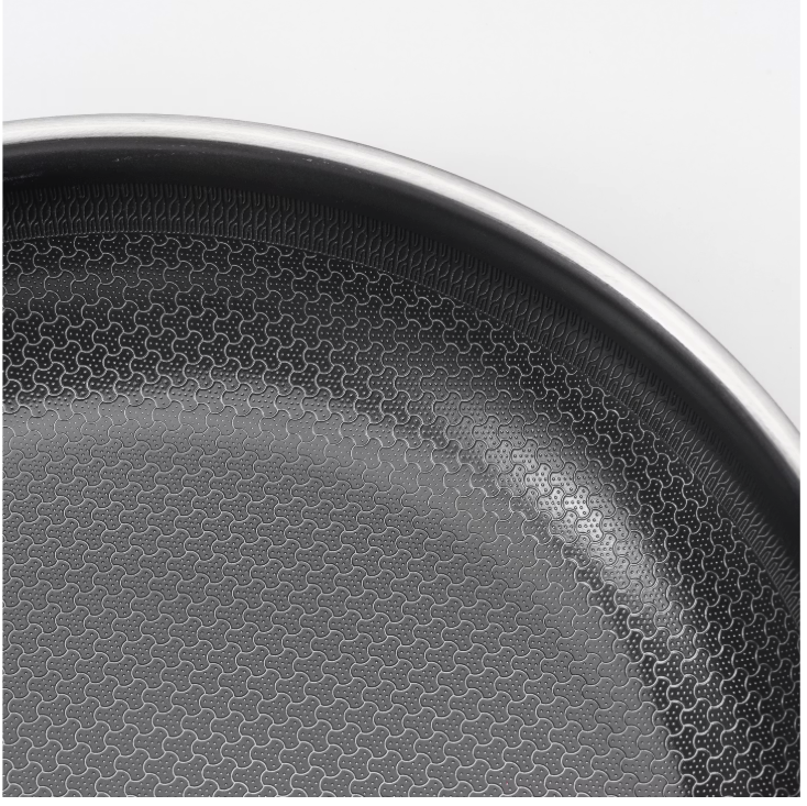 Thermos Thermoclad Wokpfanne- 30 cm - PFAS-frei - Gleichmäßige Wärmeverteilung - Edelstahl