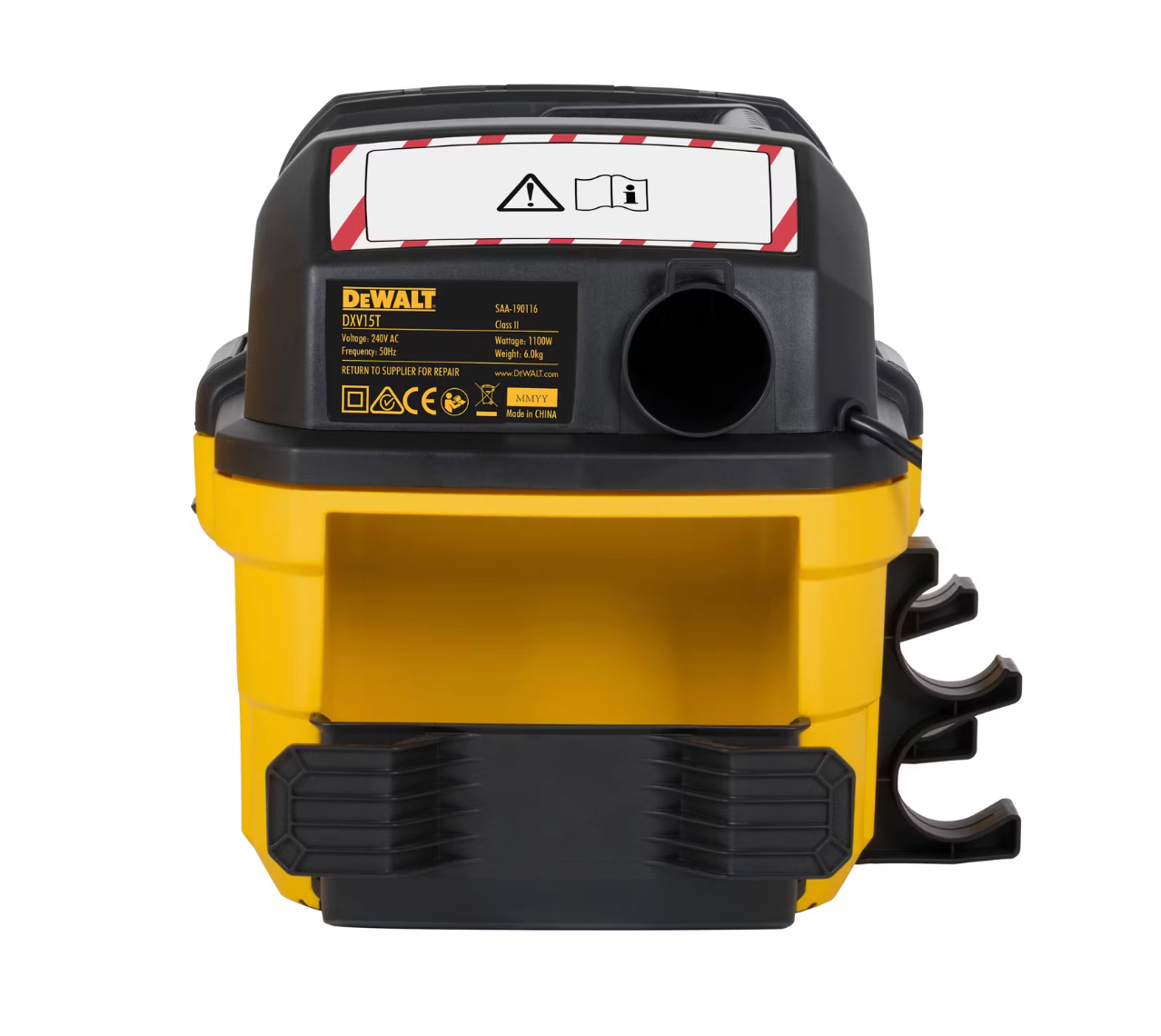 DeWalt Nass- und Trockensauger DXV15TA - 15 Liter - 1100 W - Toolbox Design - mit Blasfunktion
