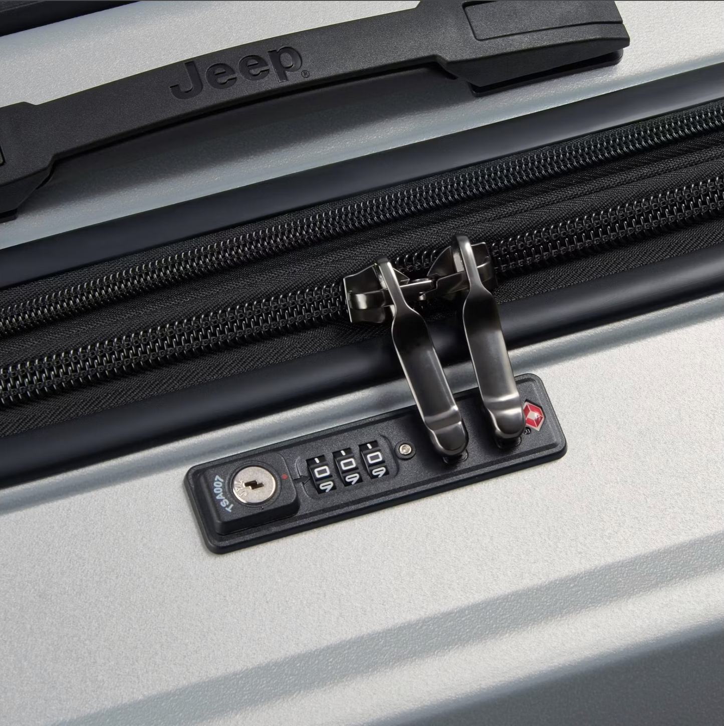 Jeep Expandable Trolley XL 122L - Silber - 81 x 53 x 33-36 cm - TSA-Schloss