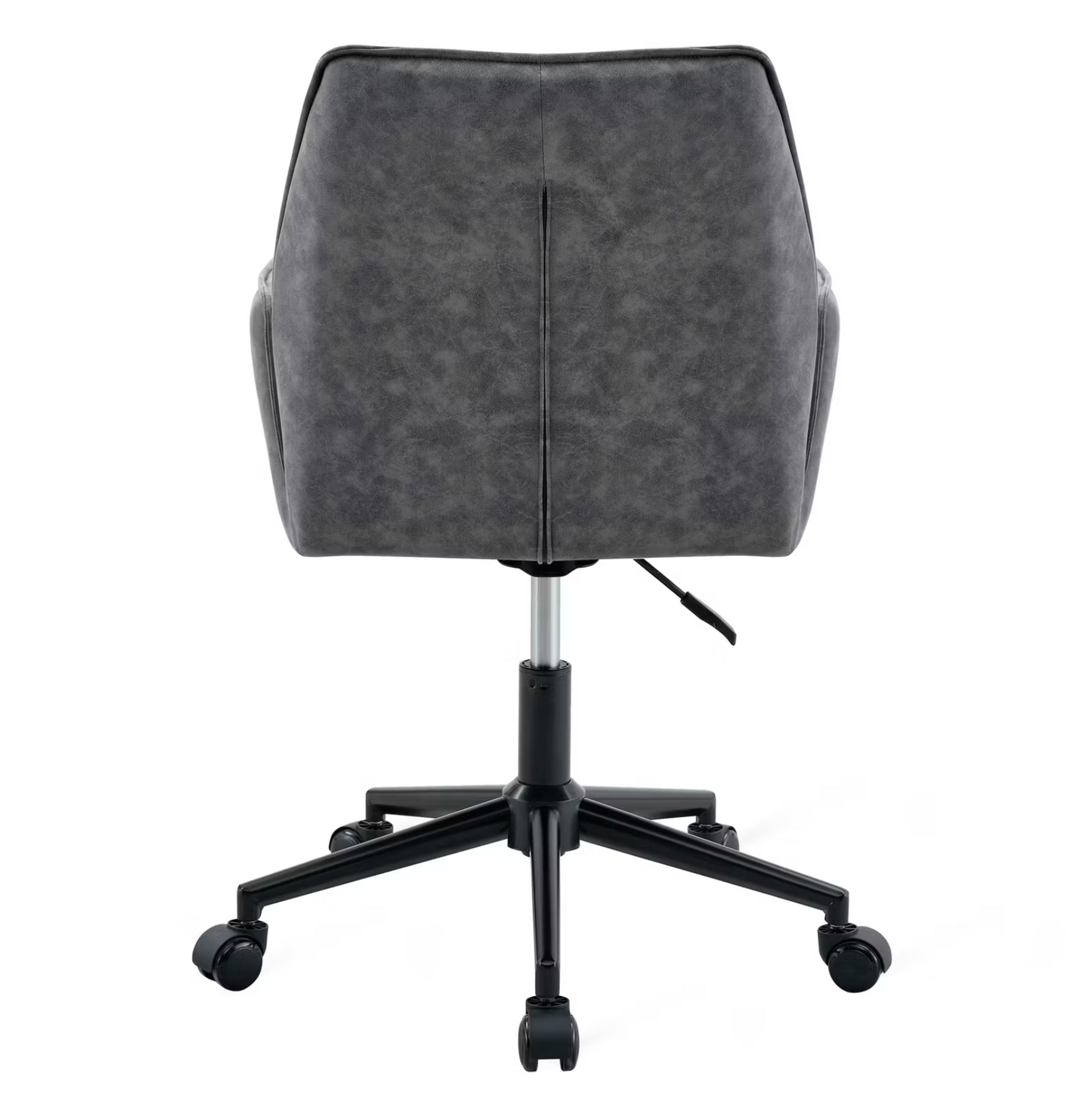 Jill Bürostühle 2er Set - Anthrazit Mikrofaser - 58,5 x 64 x 82,5-91,5 cm - Höhenverstellbar