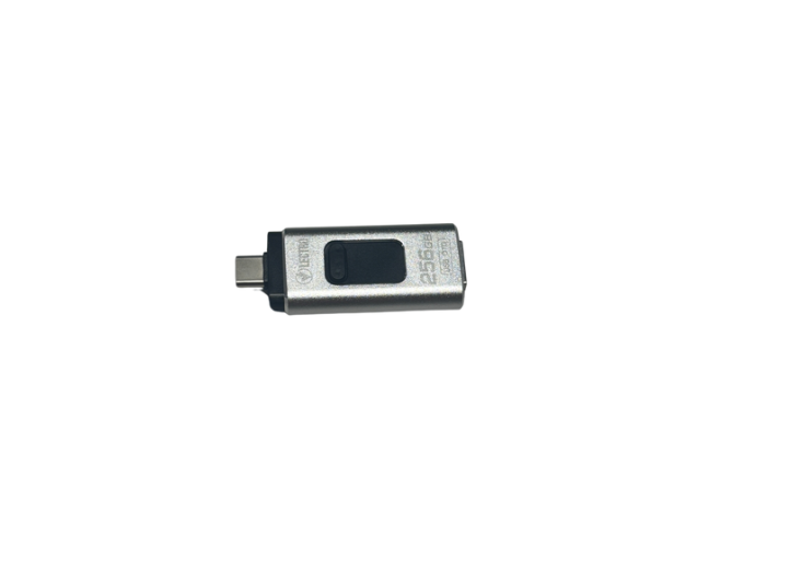 Lectro Flash Drive mit USB-A & C Anschlüssen - 256GB - Silber