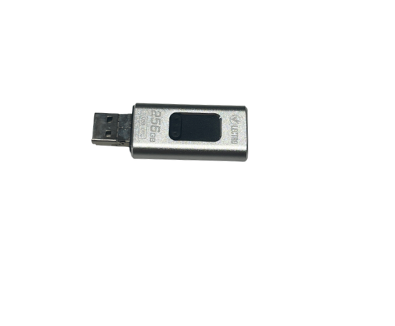 Lectro Flash Drive mit USB-A & C Anschlüssen - 256GB - Silber