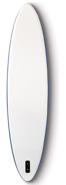 Aquaparx Aufblasbares SUP Board 330 cm Weiß/Blau - Komplettset mit Paddel und Tragetasche
