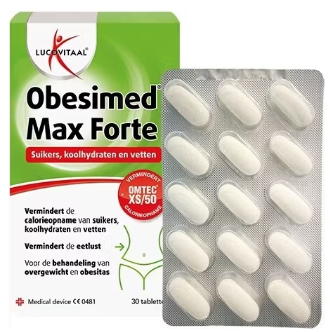 Lucovitaal Obesimed Max Forte Tablette - Unterstützt die Gewichtsabnahme