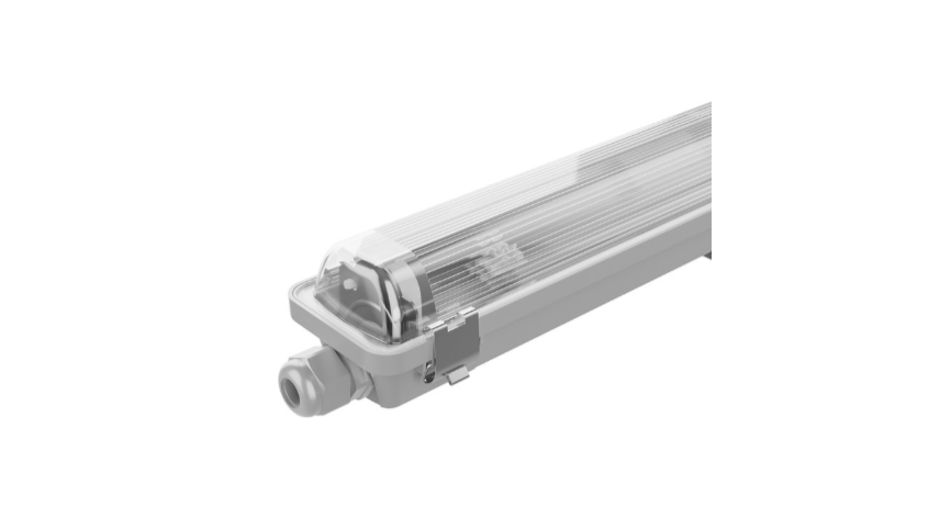 LED - Leuchtstoffröhre - 120cm - IP65 - Edelstahlklemmen