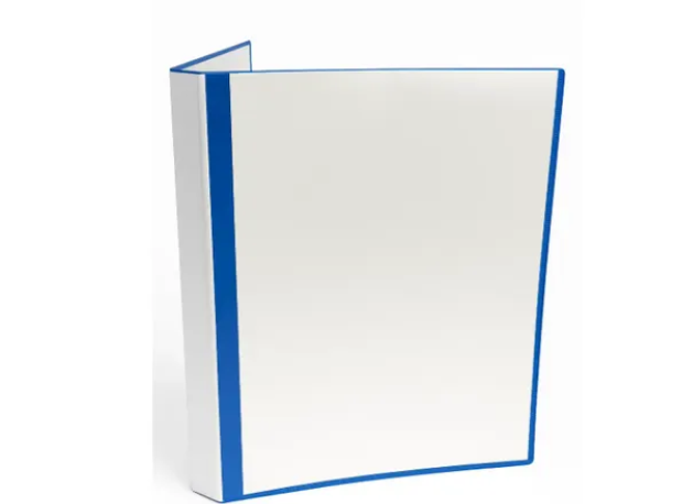 DiscountOffice Show Album A4 20 Taschen und Umschlaghalter Blau 305x230x15mm