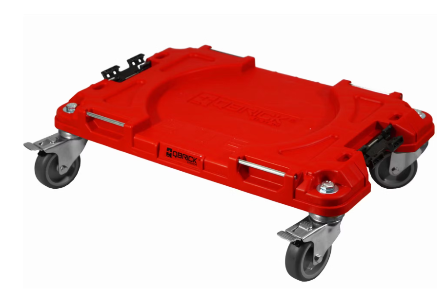 Qbrick System Pro Schublade Workshop - Set 4 - 525 x 345 x 885 mm - Rot