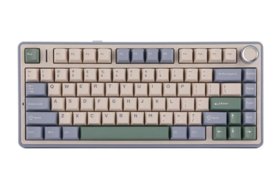 AULA F75 Cedar Green - Mechanische Tastatur - Reaper Switches - RGB-Beleuchtung - Kabellos - Gaming & Productivity