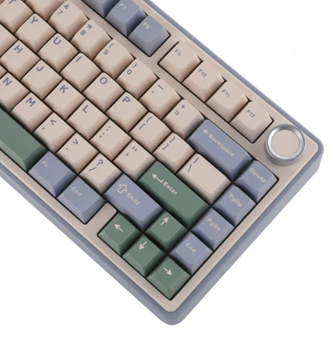 AULA F75 Cedar Green - Mechanische Tastatur - Reaper Switches - RGB-Beleuchtung - Kabellos - Gaming & Productivity