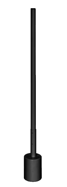 Ledvance Cornerslim Smart Wifi Stehleuchte - 80 cm - RGB & CCT - Schwarz