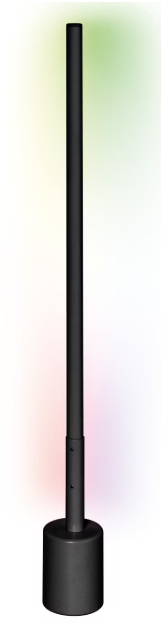 Ledvance Cornerslim Smart Wifi Stehleuchte - 80 cm - RGB & CCT - Schwarz