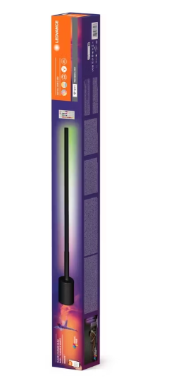 Ledvance Cornerslim Smart Wifi Stehleuchte - 80 cm - RGB & CCT - Schwarz