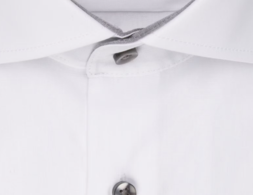Seidensticker Spread Kent Business Shirt Men - Größe 38 - Farbe Weiß-665 - Regular oder Slim Fit - 100% Baumwolle - eisenfrei - normale Ärmellänge
