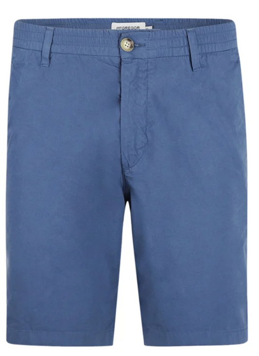 McGregor Popeline Shorts - Mittelblau - 36 - Regular Fit