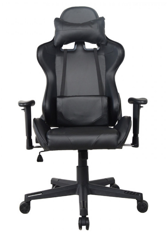 VDD HUKY1000 ZWART Gaming Stuhl - schwarz - 120-130 cm hoch, 72 cm breit, 68 cm tief
