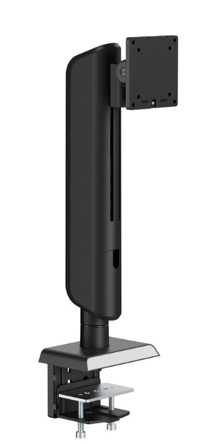 VDD LUMLDT70-C01 Monitorarm - Schwarz - 71x18x20 cm - Ergonomischer Monitorständer mit Klemmvorrichtung