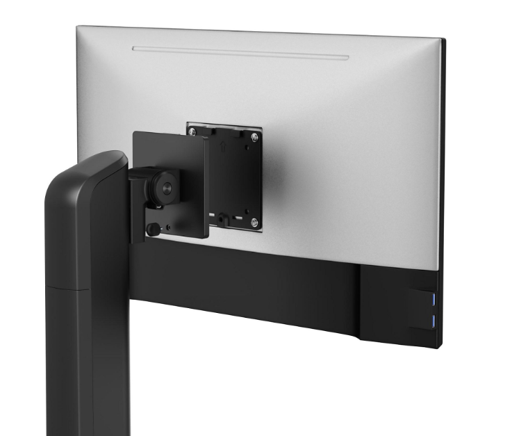 VDD LUMLDT70-C01 Monitorarm - Schwarz - 71x18x20 cm - Ergonomischer Monitorständer mit Klemmvorrichtung