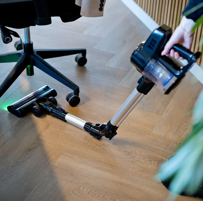 Nexxt Kabelloser 2-in-1-Gelenkstaubsauger - Leistungsstark - Leicht - Leise - Zyklon