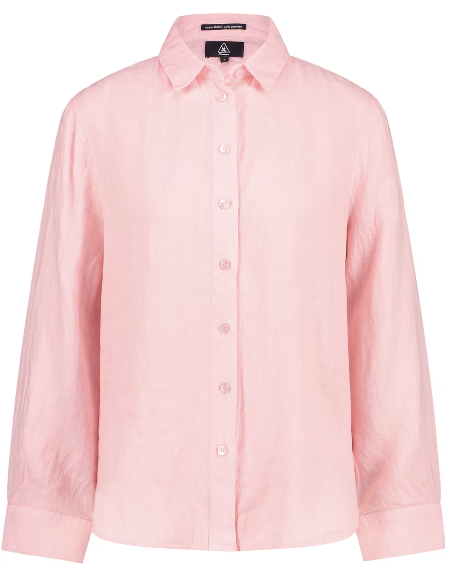 Gaastra Ocean Linen Bluse Ladies - Größe XS - Rosebud - 100% Leinen