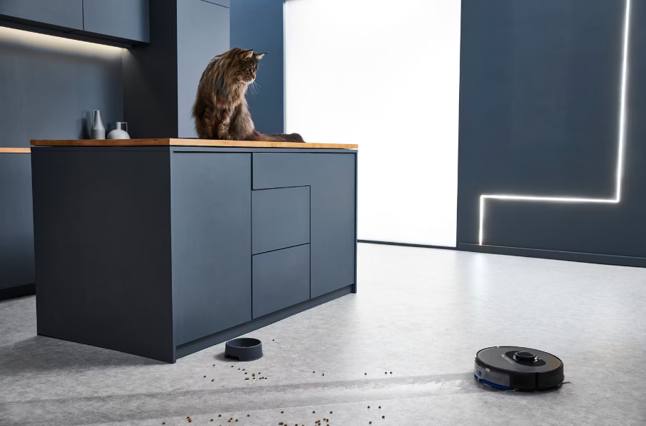 Rowenta X-Plorer Series 75 S RR8595 - Staubsaugerroboter mit automatischer Entleerungsstation, Lasernavigation und Wischfunktion