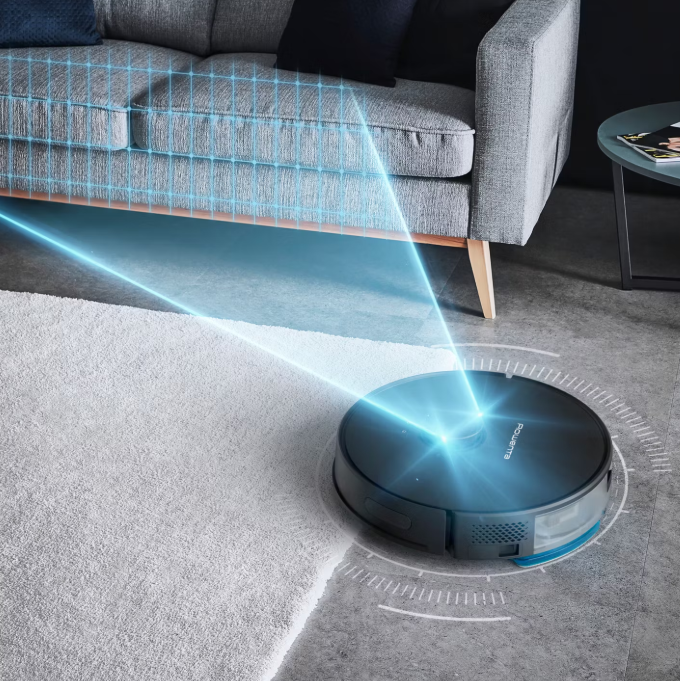 Rowenta X-Plorer Series 75 S RR8595 - Staubsaugerroboter mit automatischer Entleerungsstation, Lasernavigation und Wischfunktion