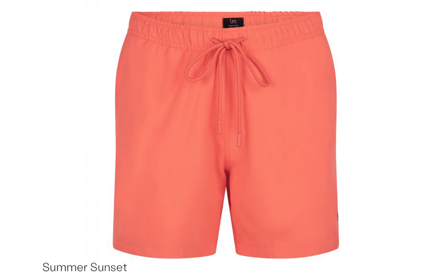 Undiemeister Badehose Herren - Fiery Sunrise Größe L