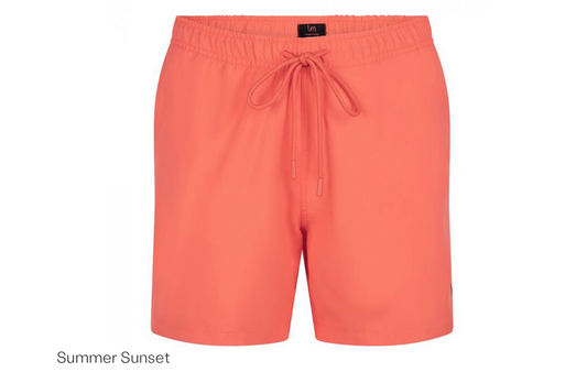 Undiemeister Badehose Herren - Fiery Sunrise Größe L