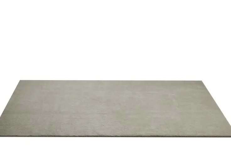 tectake Soft Zone Teppich - Kurzflor - Extra weich - Sand - 200 × 290 cm