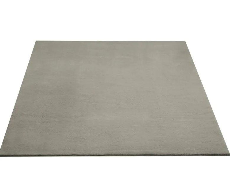 tectake Soft Zone Teppich - Kurzflor - Extra weich - Sand - 200 × 290 cm