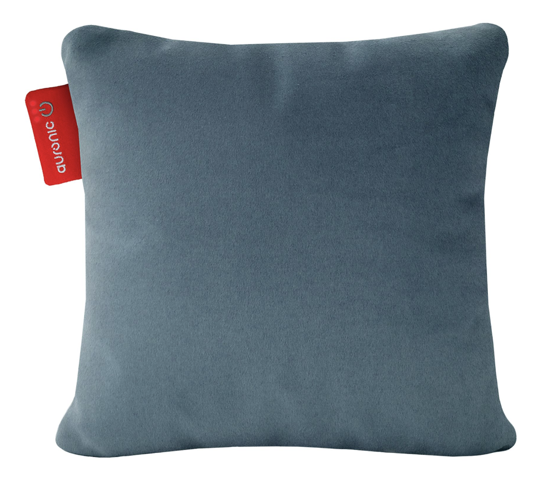Auronic Elektrisches Wärmekissen Classic - Infrarot - Wiederaufladbar - 45x45 cm - Blau
