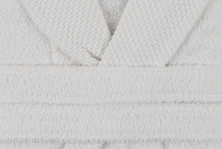 Capa Home Luxus-Bademantel Baumwolle 360 gr/m² - weiß - Größe XXL - unisex