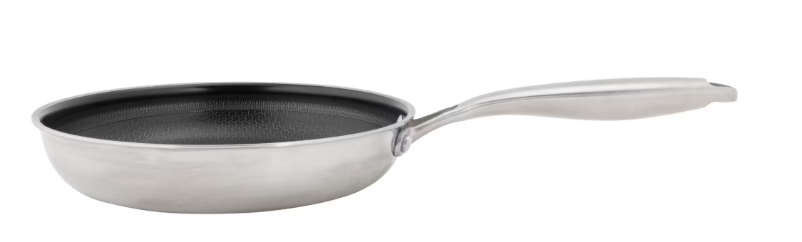 Thermos Thermoclad Pfannkuchenpfanne - 24 cm - Edelstahl/Silber - PFAS-freie keramische Antihaftbeschichtung